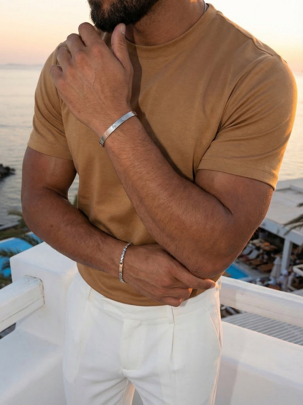 The Essential Tee Amber Brown