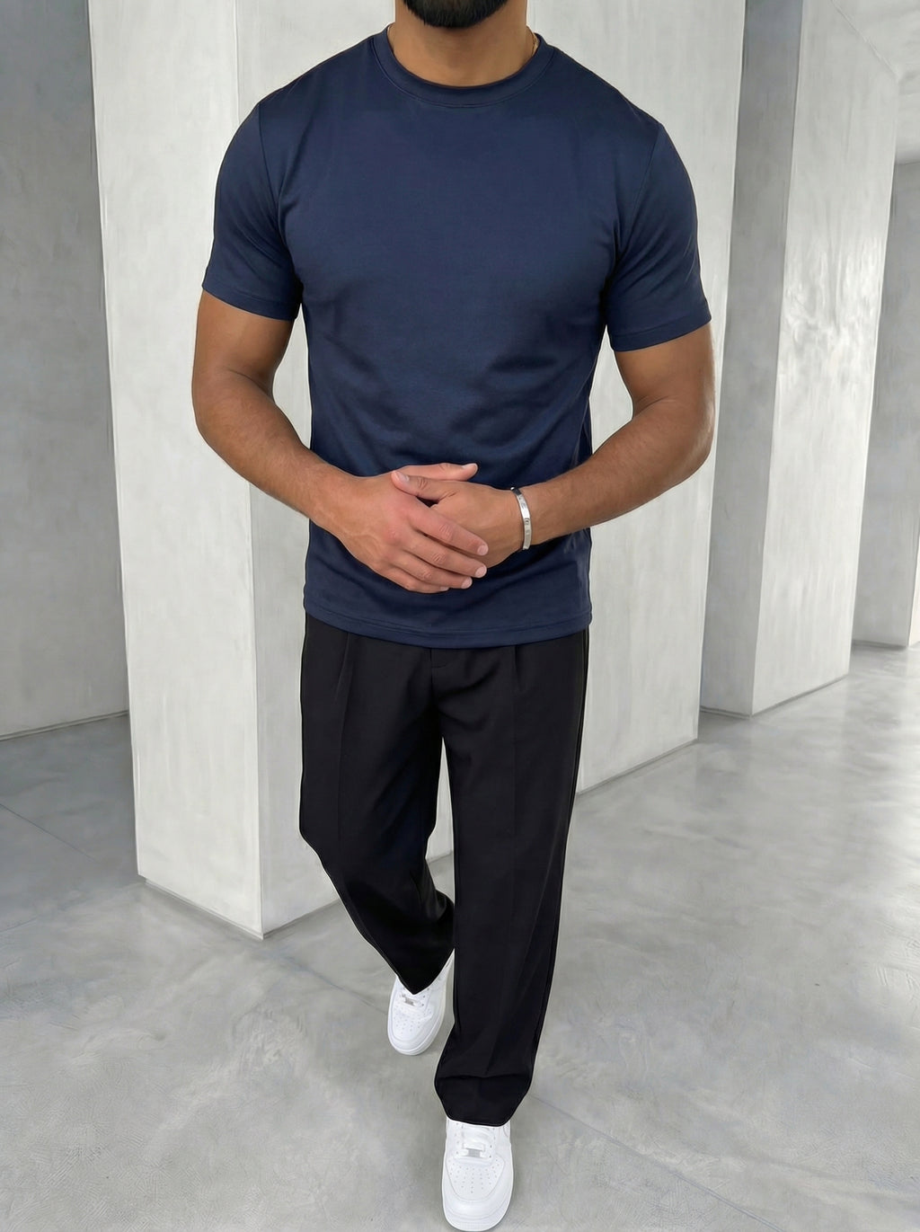 The Essential Tee Midnight Blue