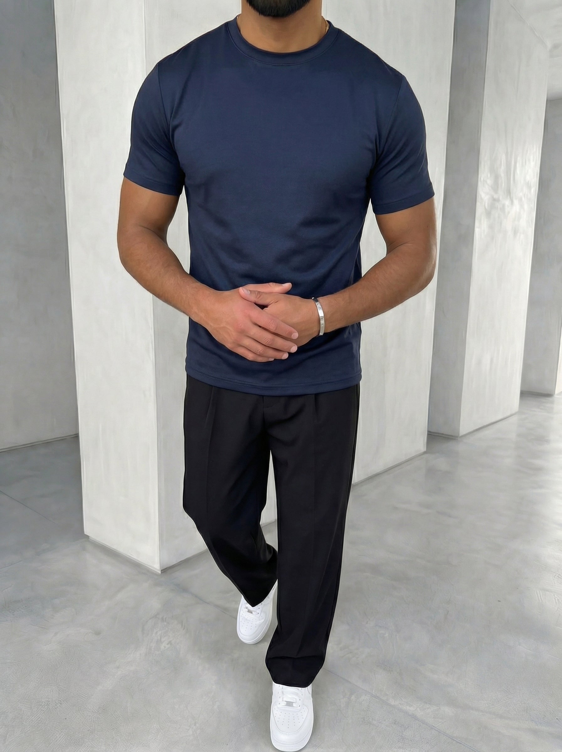 The Essential Tee Midnight Blue