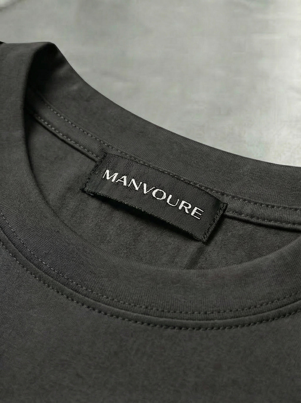 The Essential Tee Stone Grey