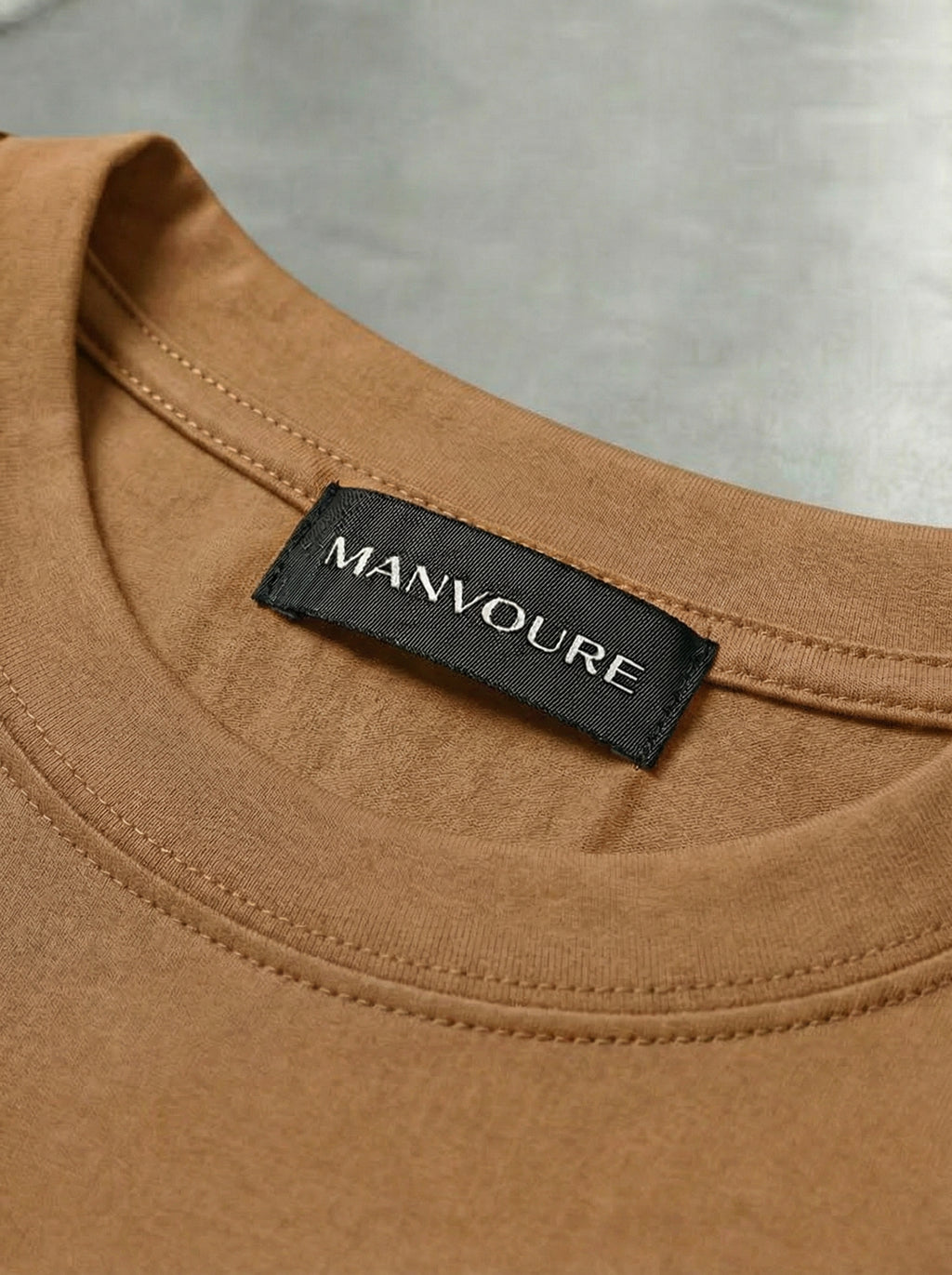 The Essential Tee Amber Brown