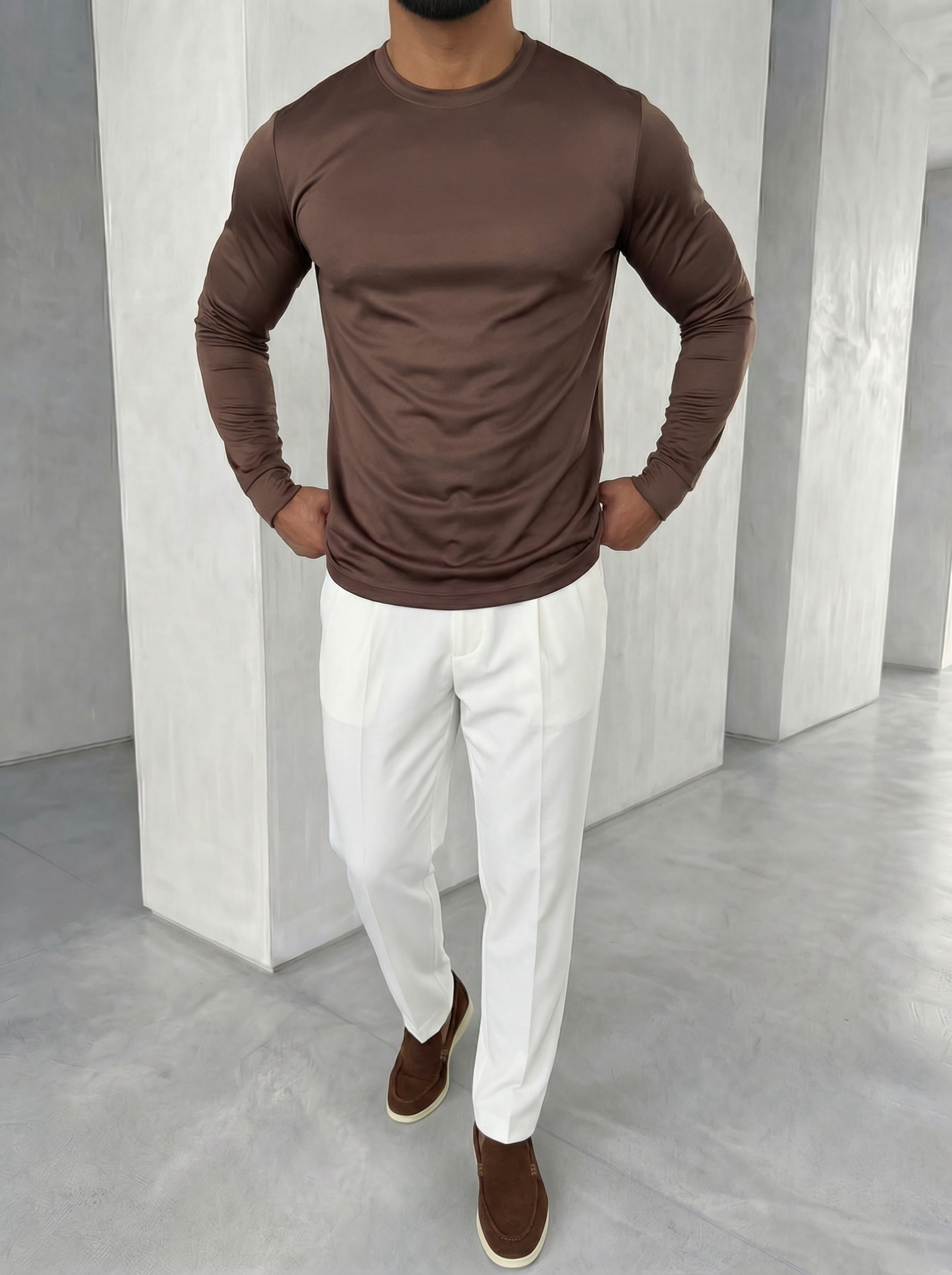 The Essential Sleeve Mocha Brown