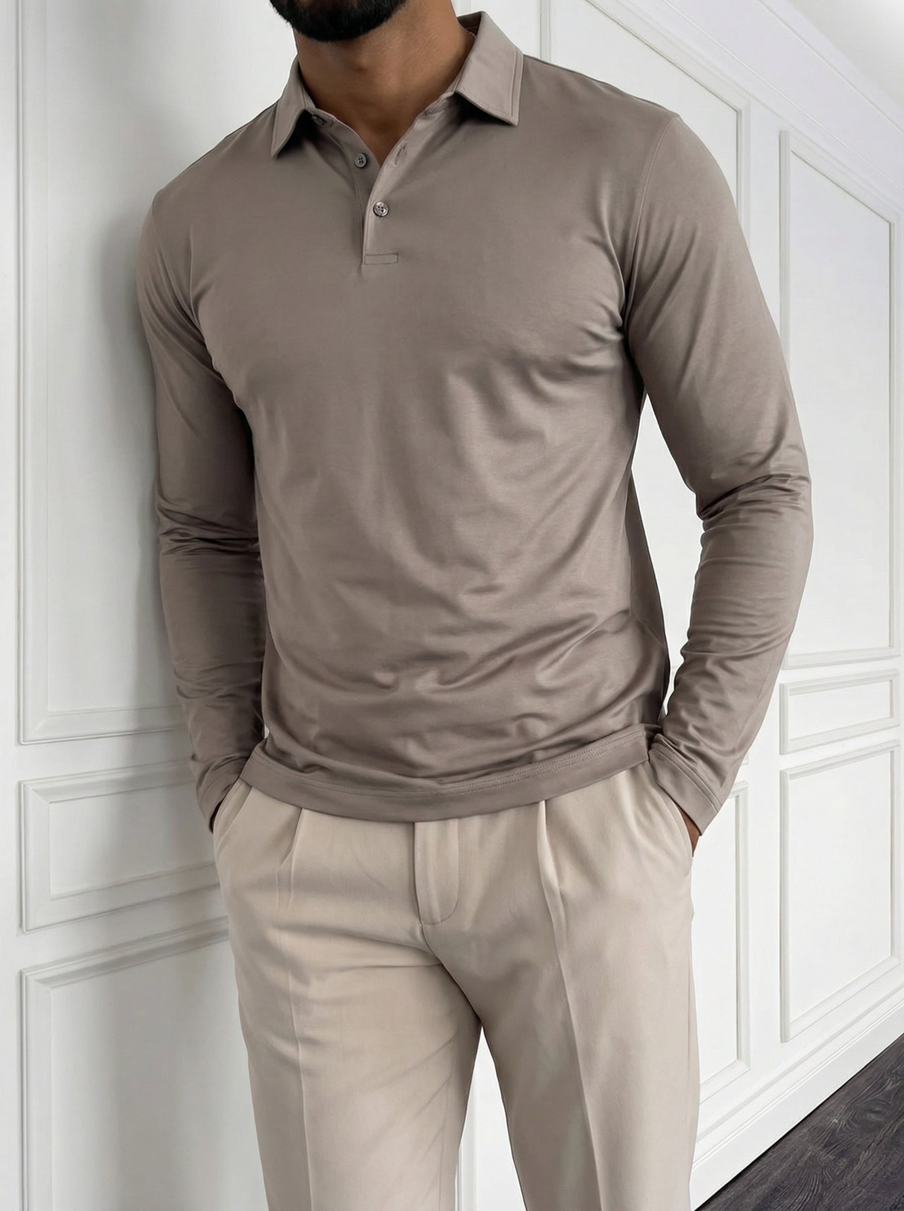 The Essential Polo Desert Beige
