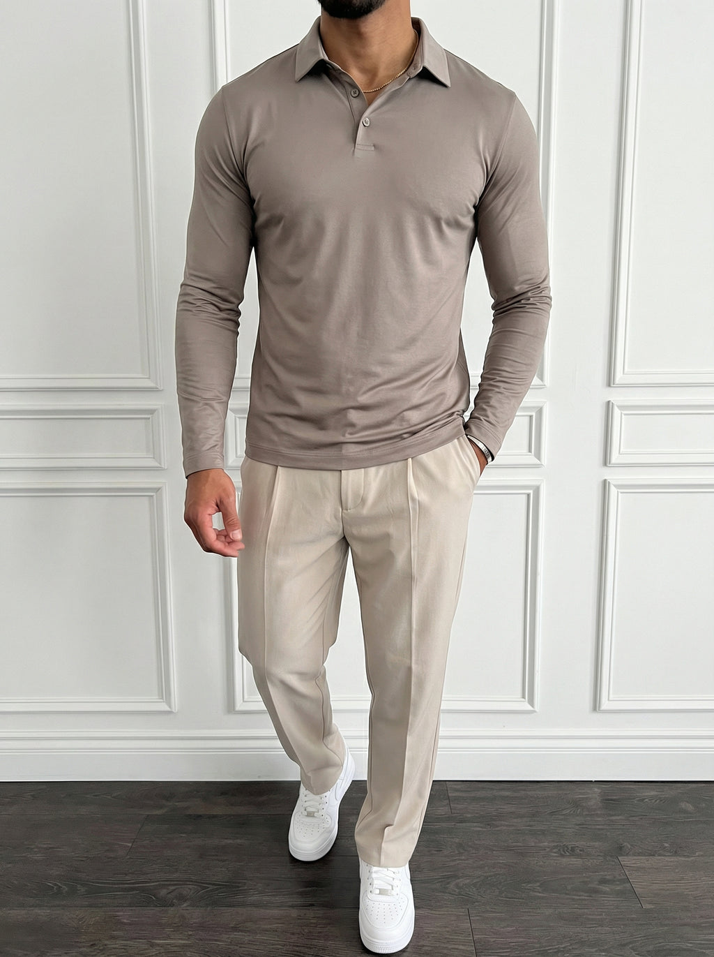 The Essential Polo Desert Beige