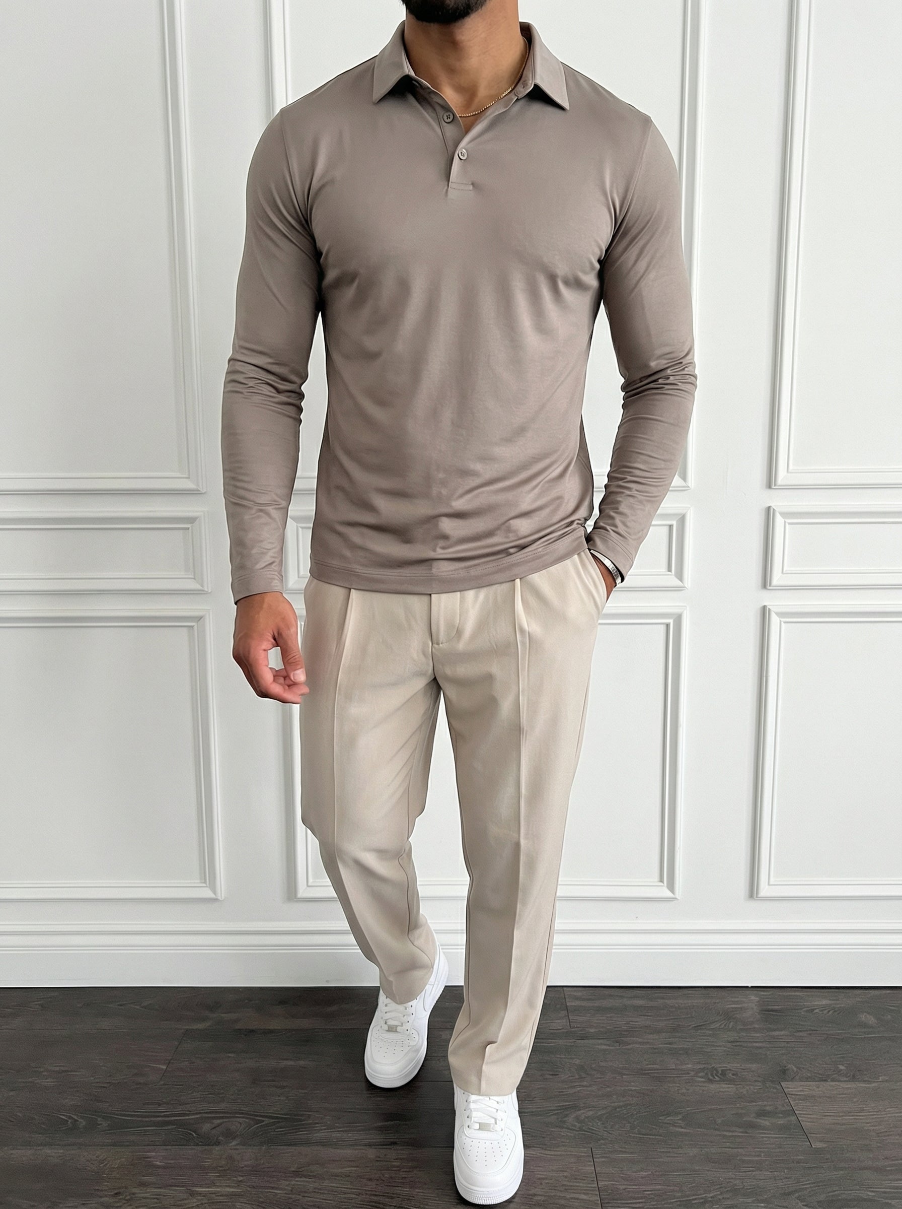 The Essential Polo Desert Beige
