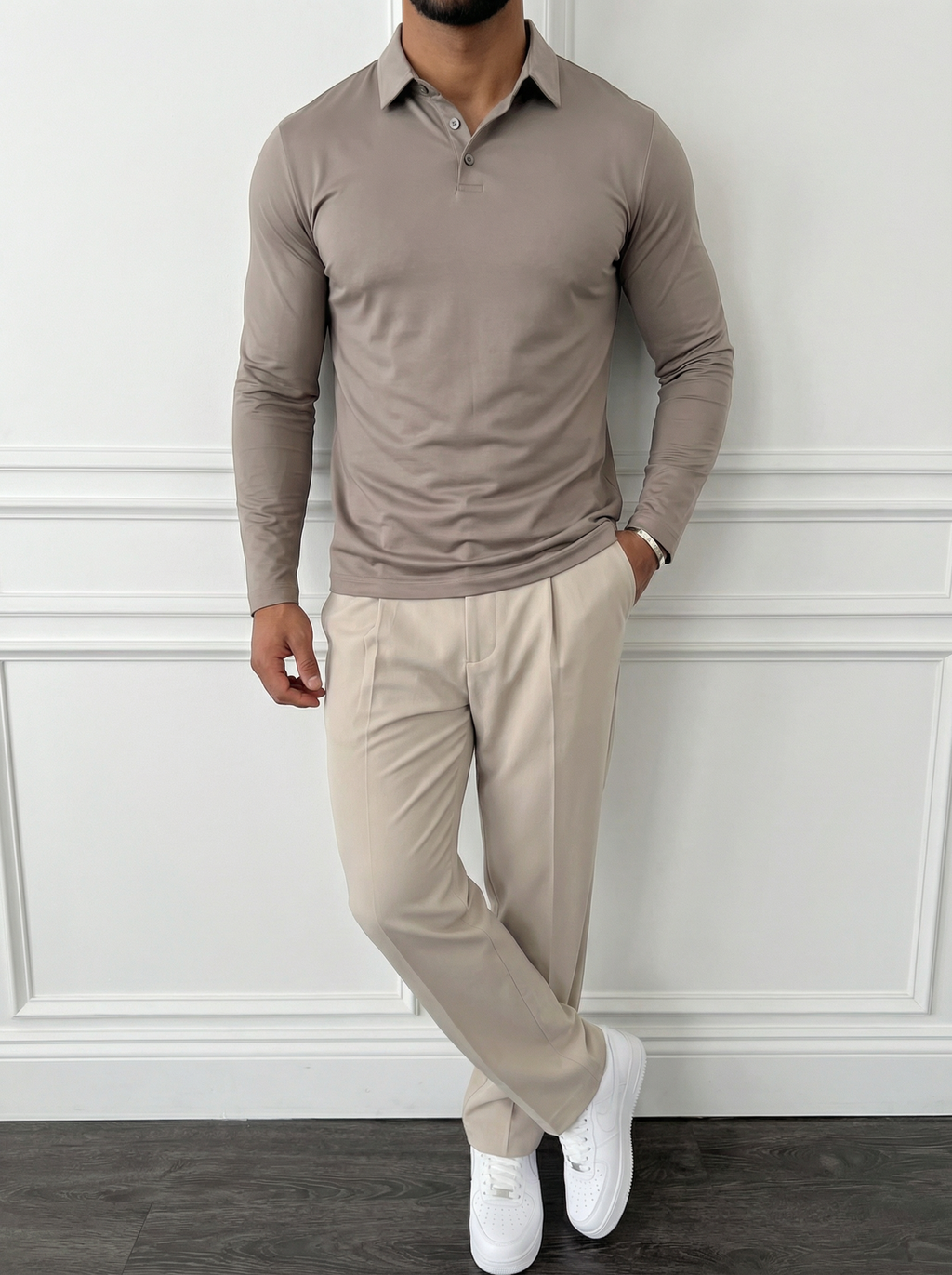 The Essential Polo Desert Beige