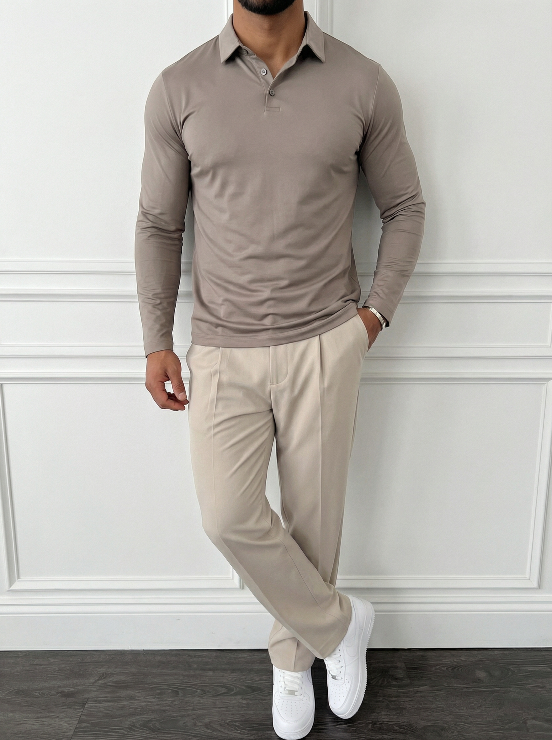 The Essential Polo Desert Beige