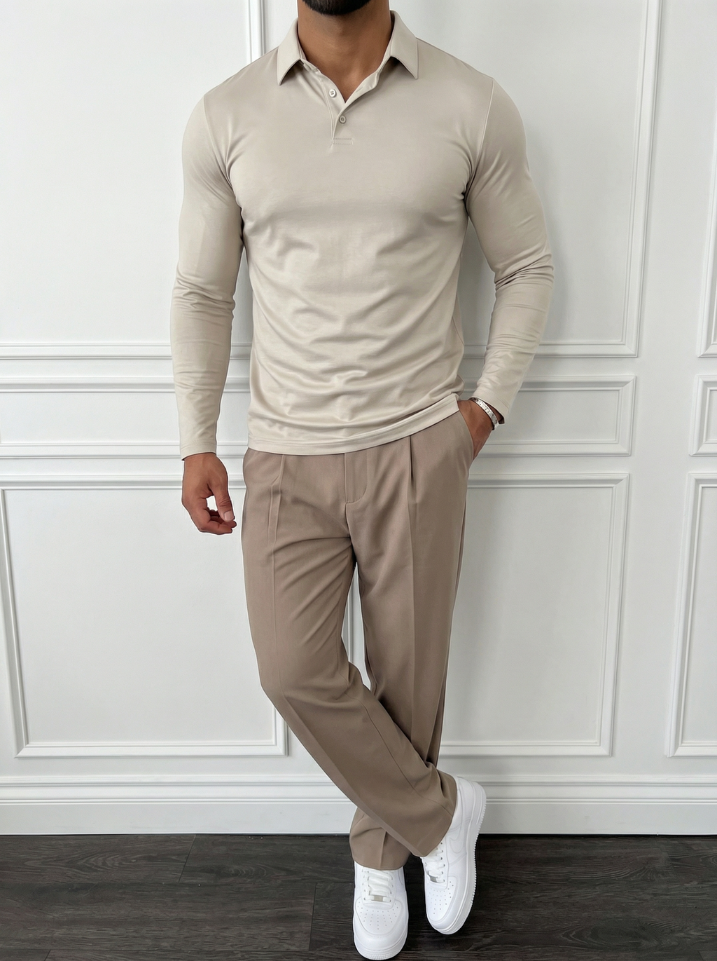 The Essential Polo Sand Beige