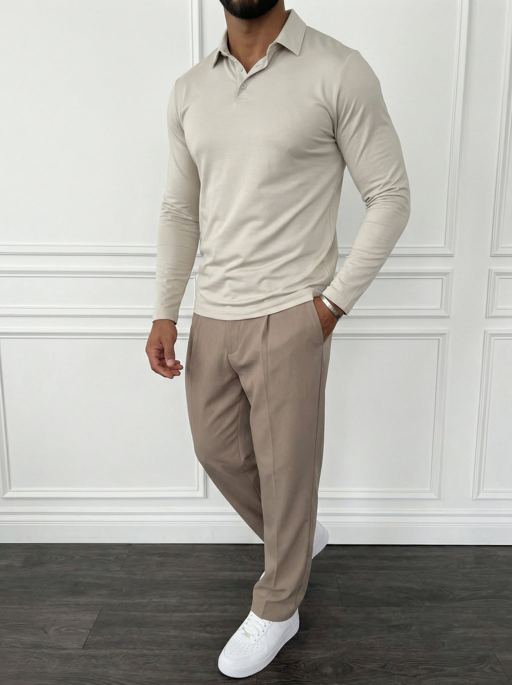 The Essential Polo Sand Beige