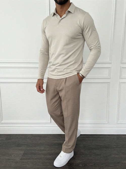 The Essential Polo Sand Beige
