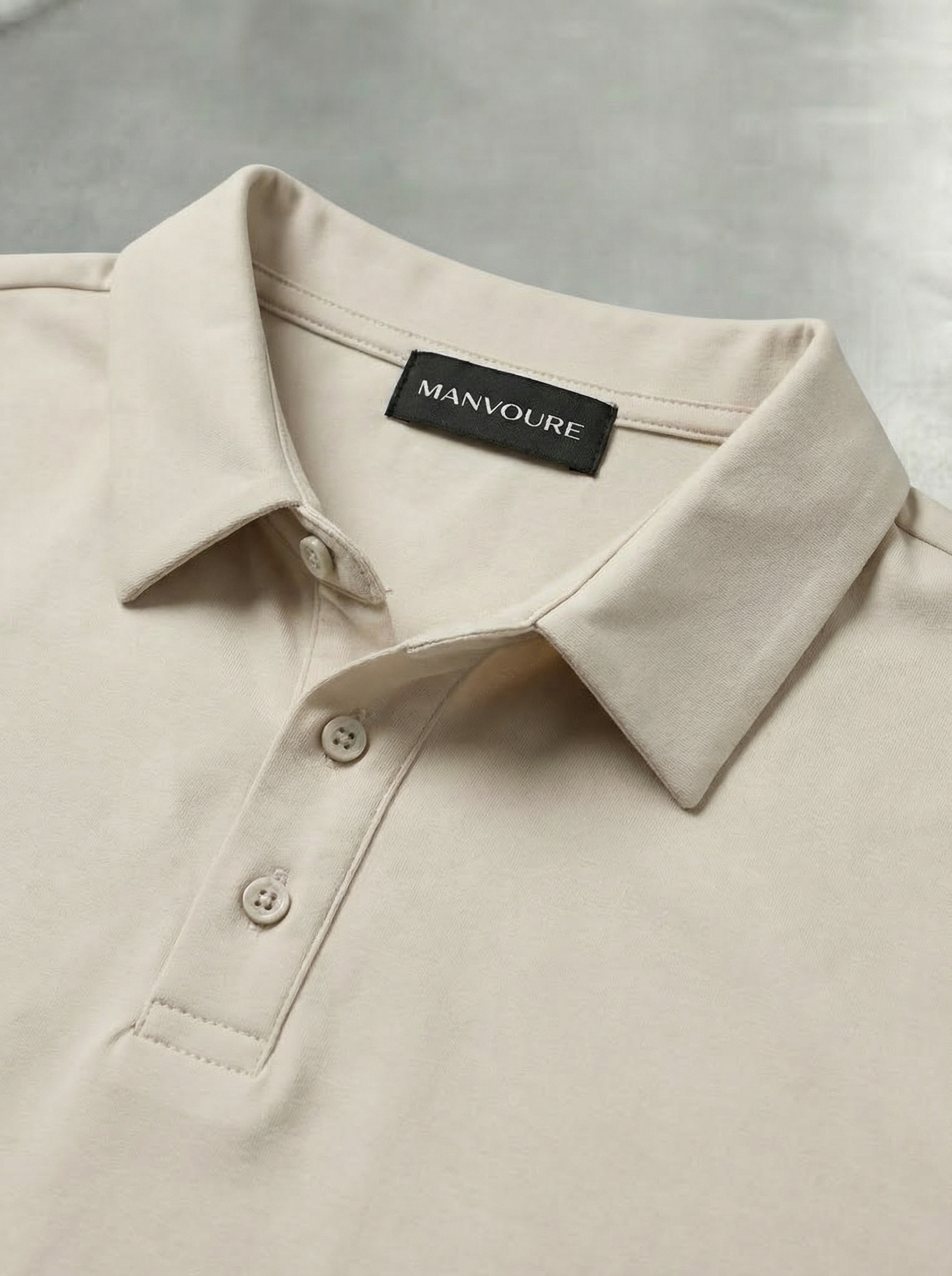 The Essential Polo Sand Beige