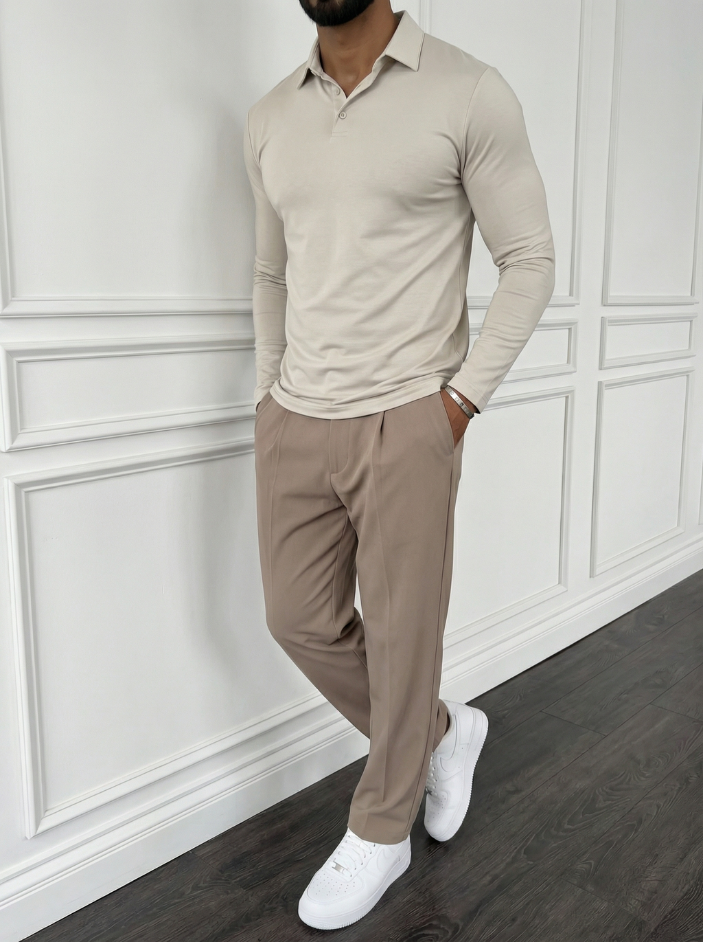 The Essential Polo Sand Beige