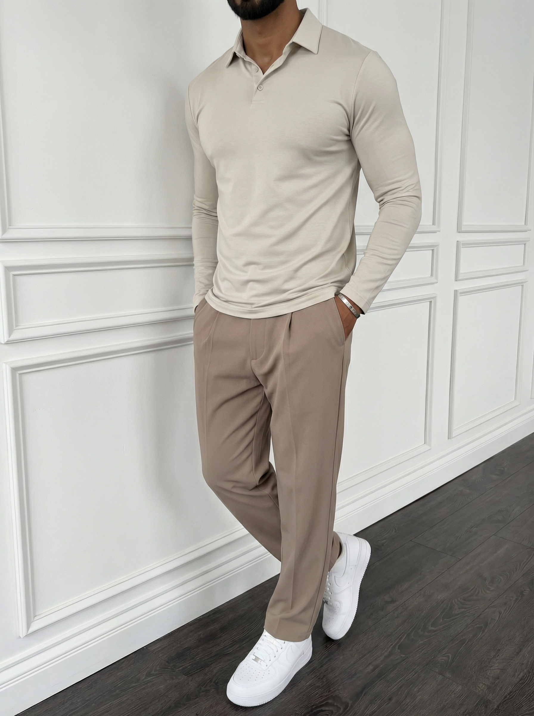 The Essential Polo Sand Beige