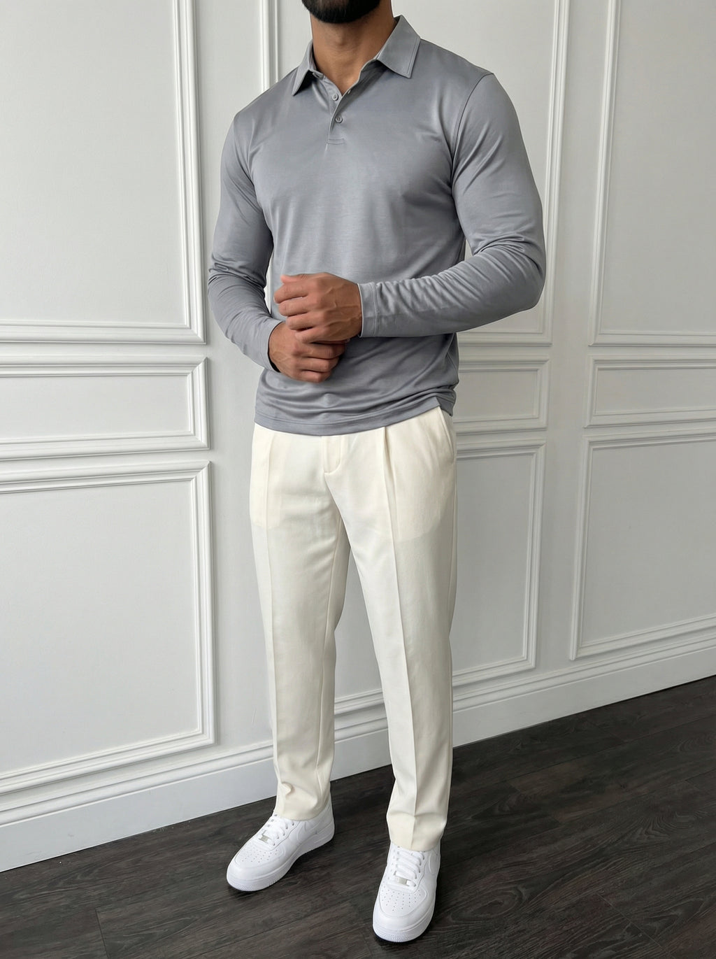 The Essential Polo Steel Grey