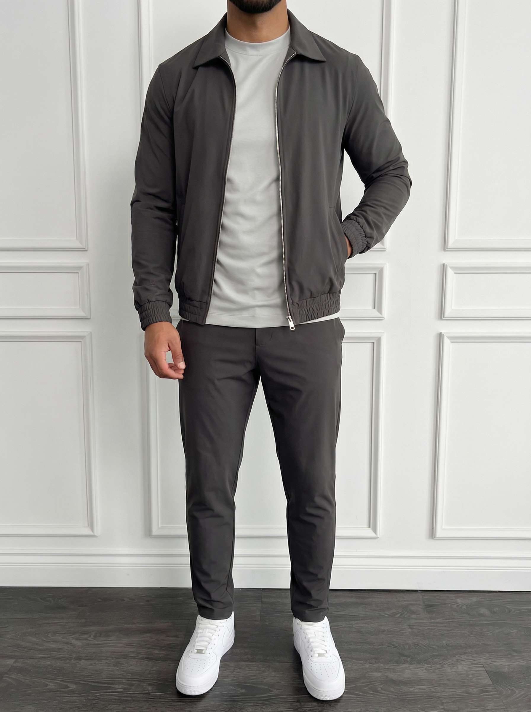 The Motion Set Stone Grey