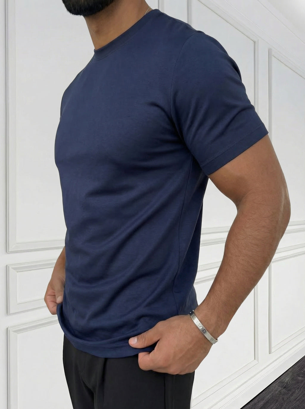 The Essential Tee Midnight Blue