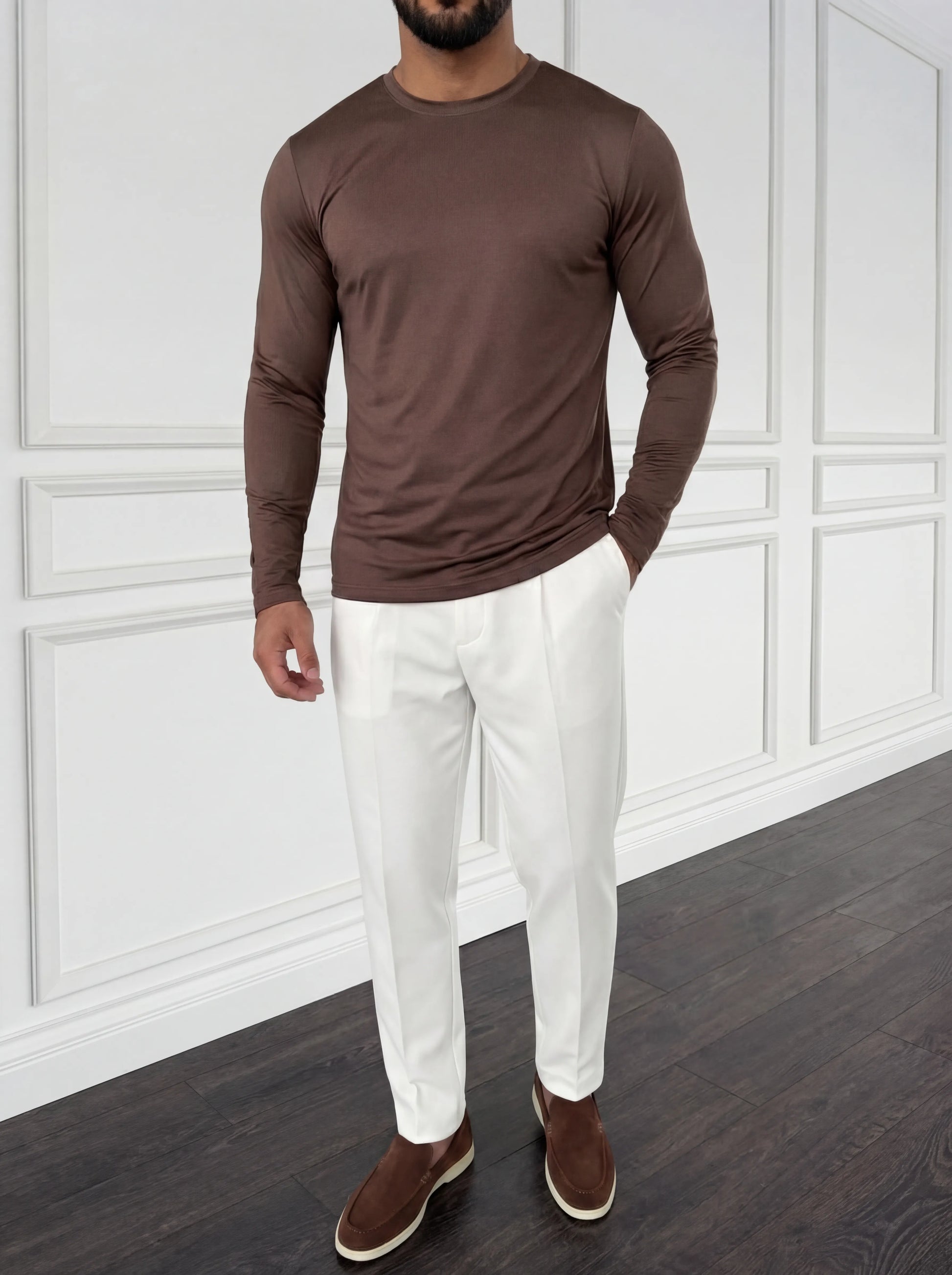 The Essential Sleeve Mocha Brown
