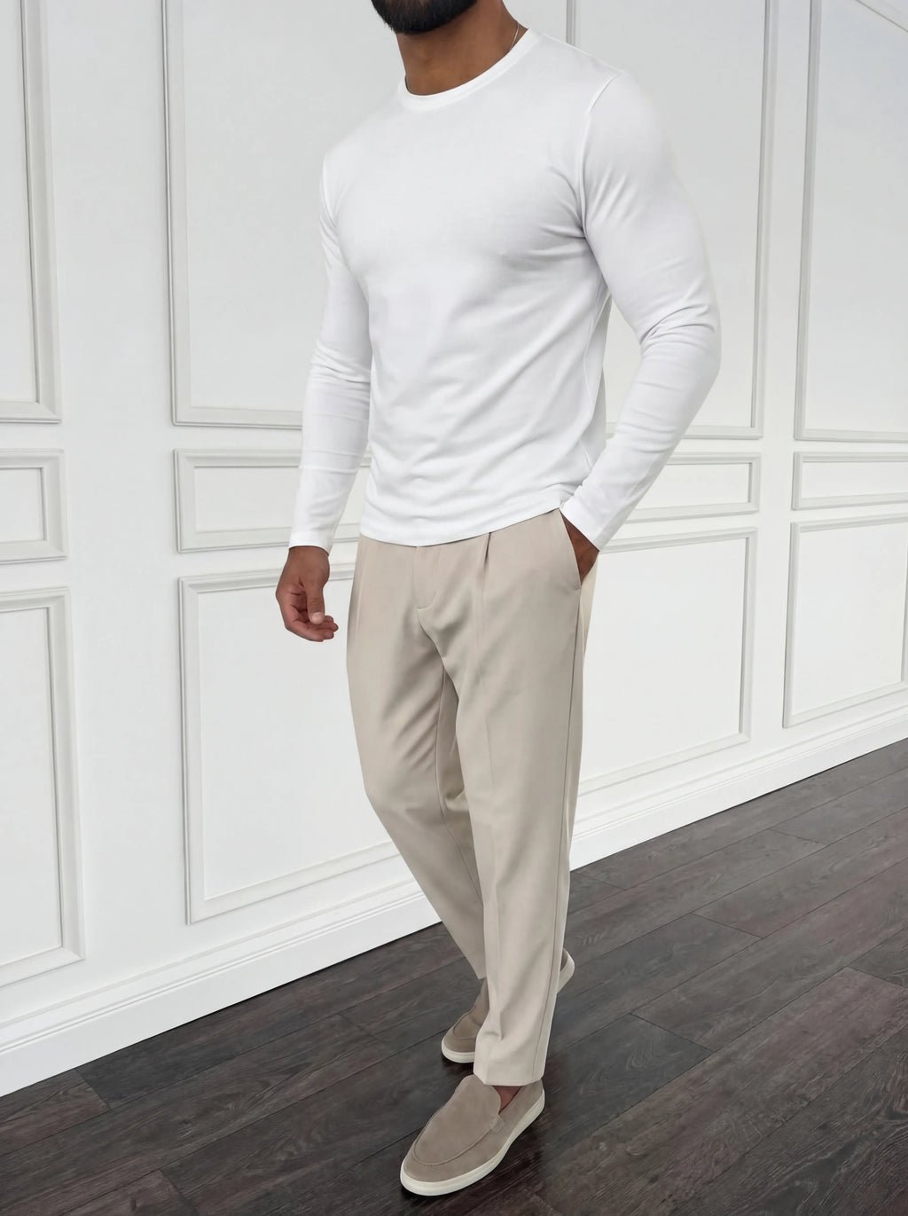 The Essential Sleeve Classic White