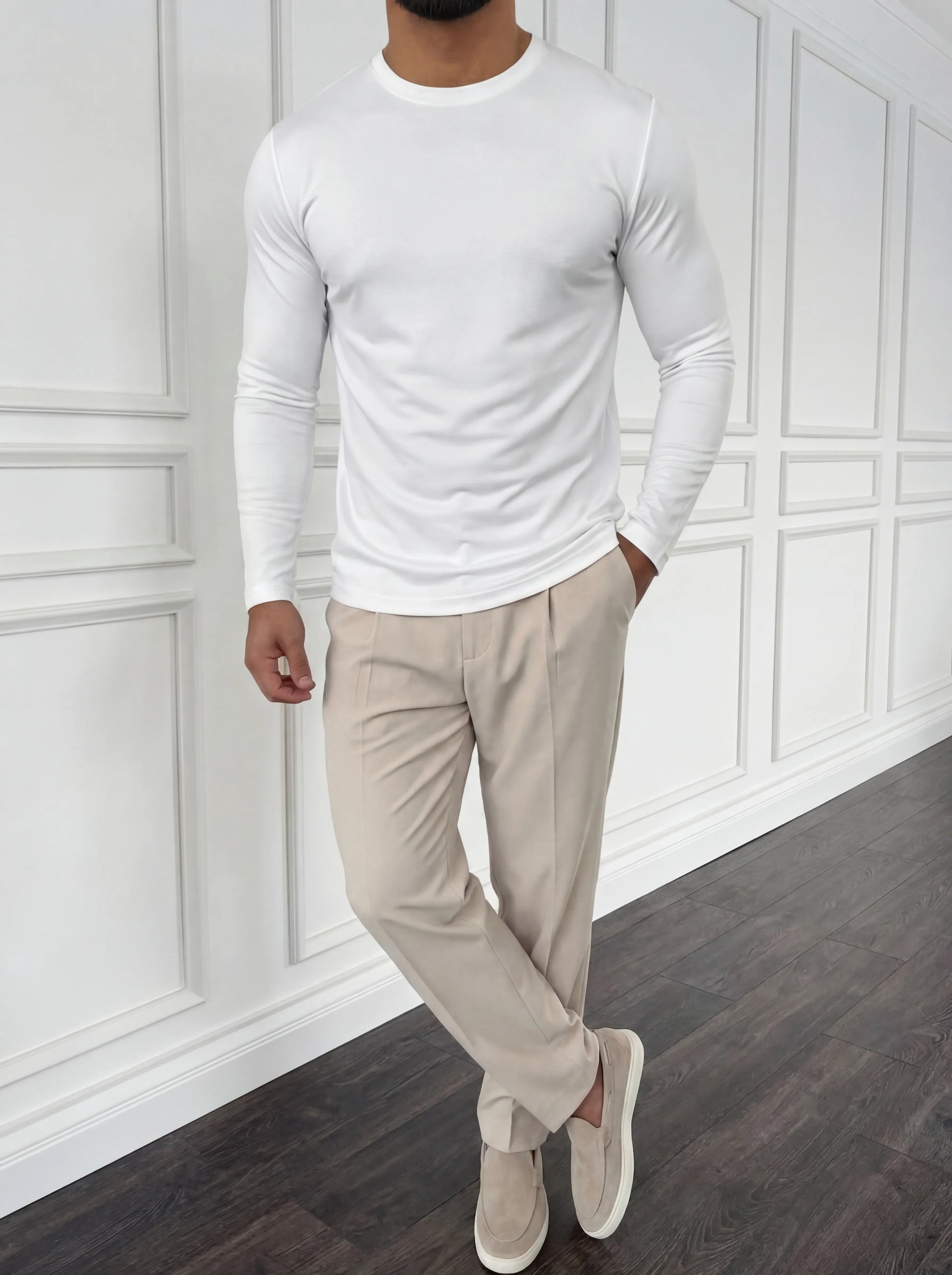 The Essential Sleeve Classic White