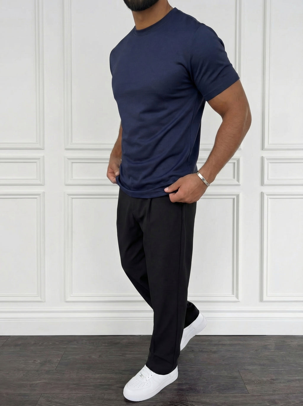 The Essential Tee Midnight Blue