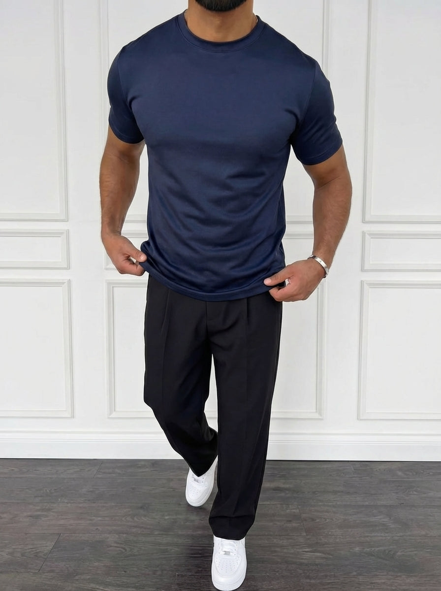 The Essential Tee Midnight Blue