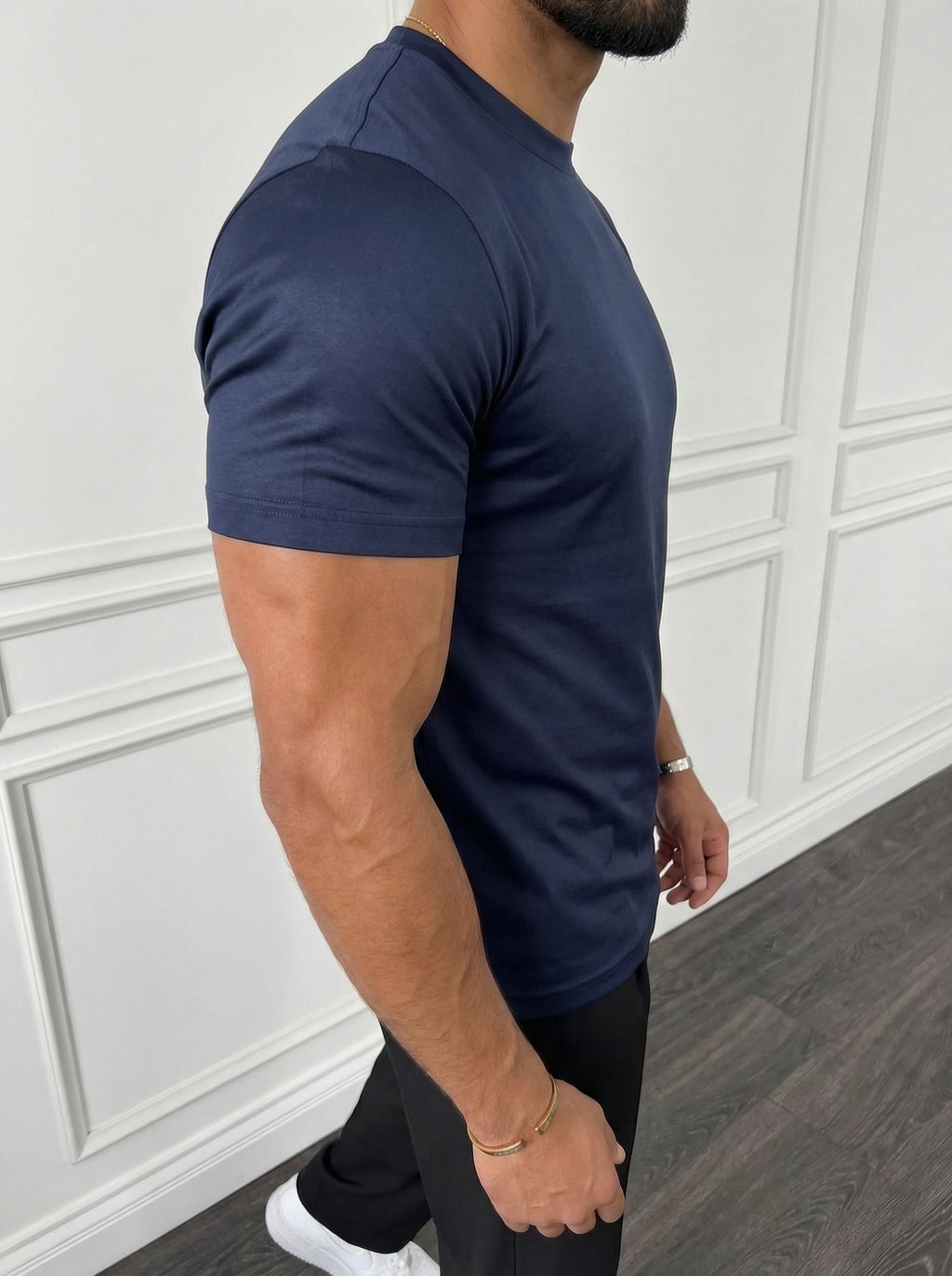 The Essential Tee Midnight Blue