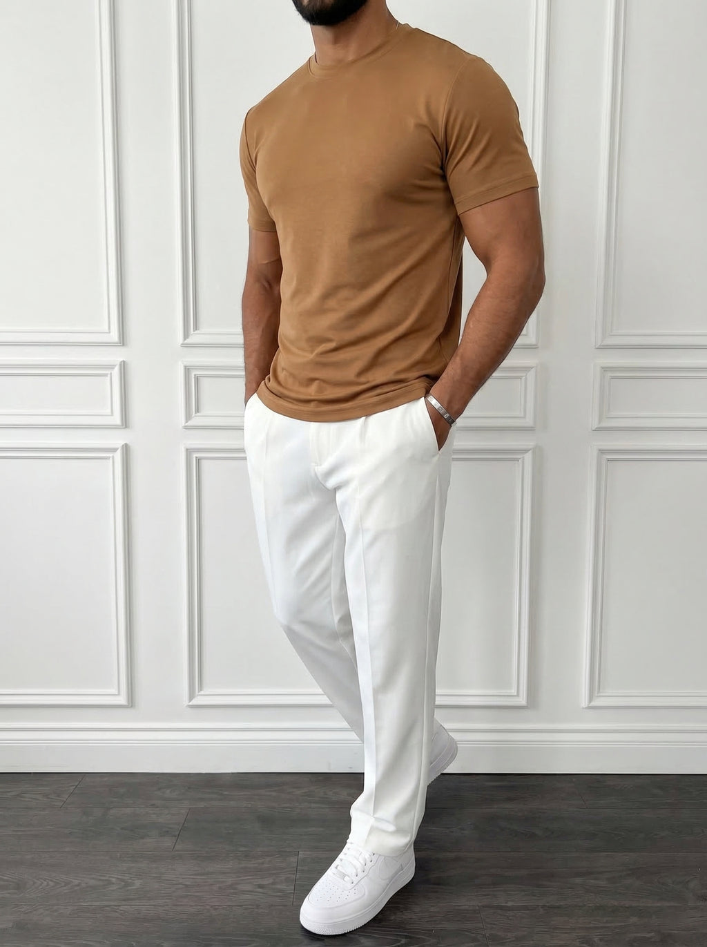 The Essential Tee Amber Brown