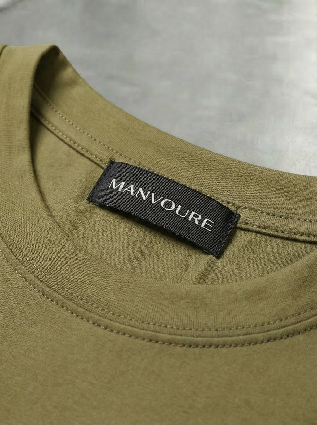 The Essential Tee Olive Green